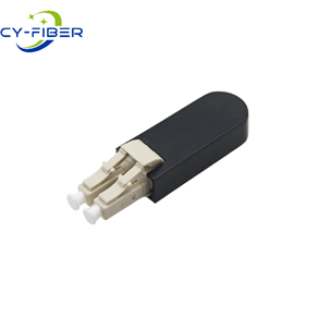 LC/UPC 雙工PVC 多模光纖環回環器